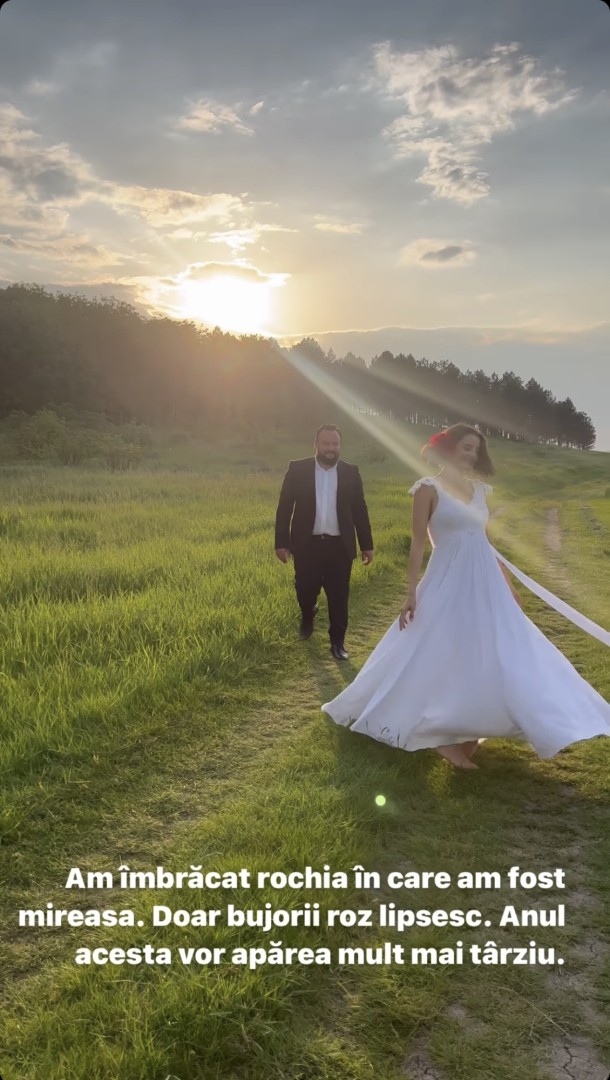 FOTO // Lilu și Călin Roșca au împlinit 10 ani de căsnicie. Vezi cum au ales să sărbătorească