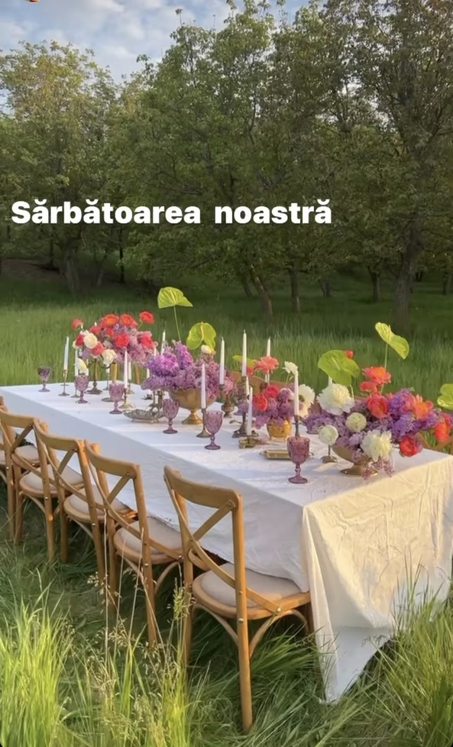 FOTO // Lilu și Călin Roșca au împlinit 10 ani de căsnicie. Vezi cum au ales să sărbătorească