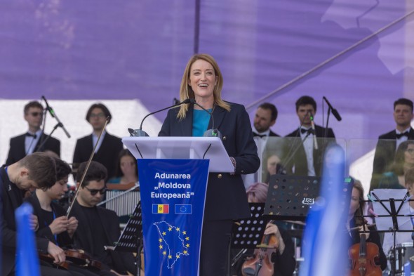 Roberta Metsola: „Europa este Republica Moldova. Republica Moldova este Europa”