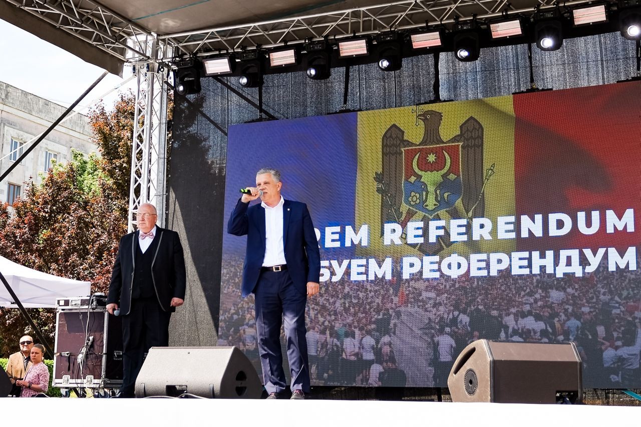 Ilan Șor: Inițiem referendum pentru ca poporul să decidă vectorul extern al Republicii Moldova