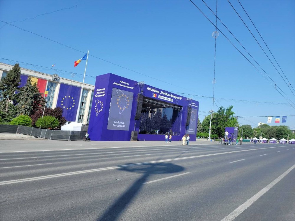 LIVE // Adunarea Națională „Moldova Europeană”