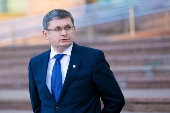 Reacție: Cum a comentat Igor Grosu imaginea lui Soloviov în care PMAN este prezentată drept Comrat