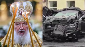 Dumnezeu nu bate cu bâta? Limuzina blindată a patriarhului Kirill al Rusiei ar fi nimerit într-un accident