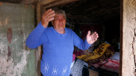 Caz șocant la Căușeni. O femeie trăiește în ocolul pentru vite