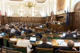 Parlamentul leton și-a ales președintele de țară, oficialul care se luase la harță cu Zaharova pe tema borșului