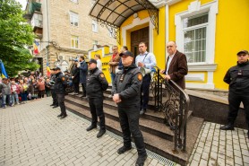 Sute de oameni au protestat la Curtea Constituțională, în susținerea Partidului „ȘOR”, pe care guvernarea vrea să-l scoată în afara legii