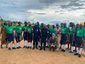 FOTO // Moldova trimite primul polițist într-o misiune de menținere a păcii în Africa