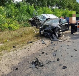 FOTO // Accident TERIBIL la Drochia. O persoană a murit, iar alte trei au ajuns la spital