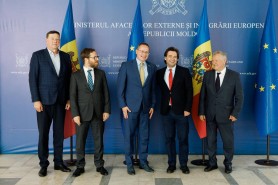 Nicu Popescu a discutat cu un grup de deputați lituanieni