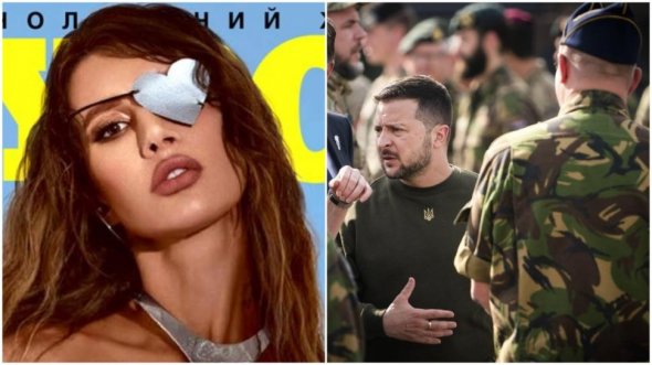 FOTO // Războiul a lăsat-o fără un ochi, dar aceasta nu a încurcat-o să apară într-o revistă pentru bărbați. Cum a pozat soția unui politician din Ucraina