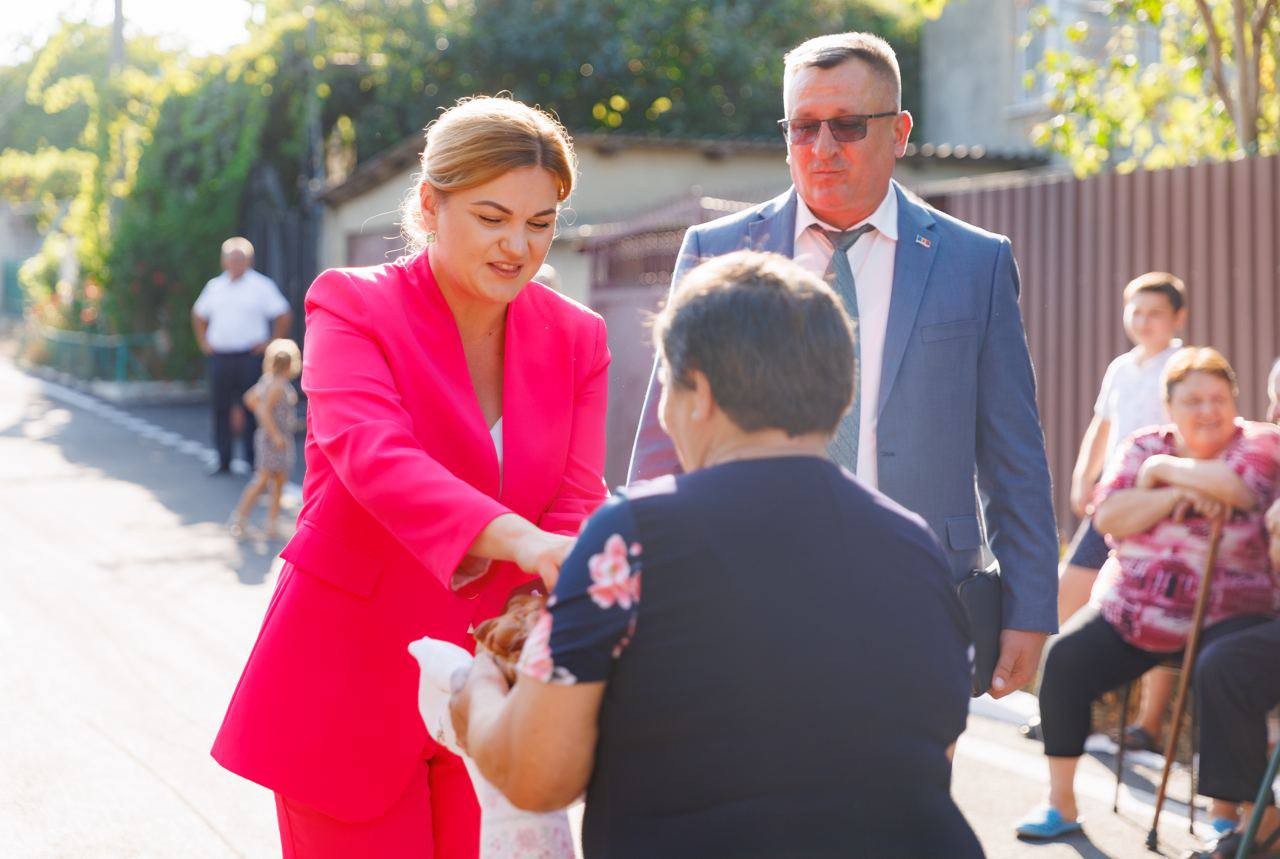 Încă două străzi de la Orhei date în exploatare după reparație capitală efectuată la inițiativa echipei lui Șor