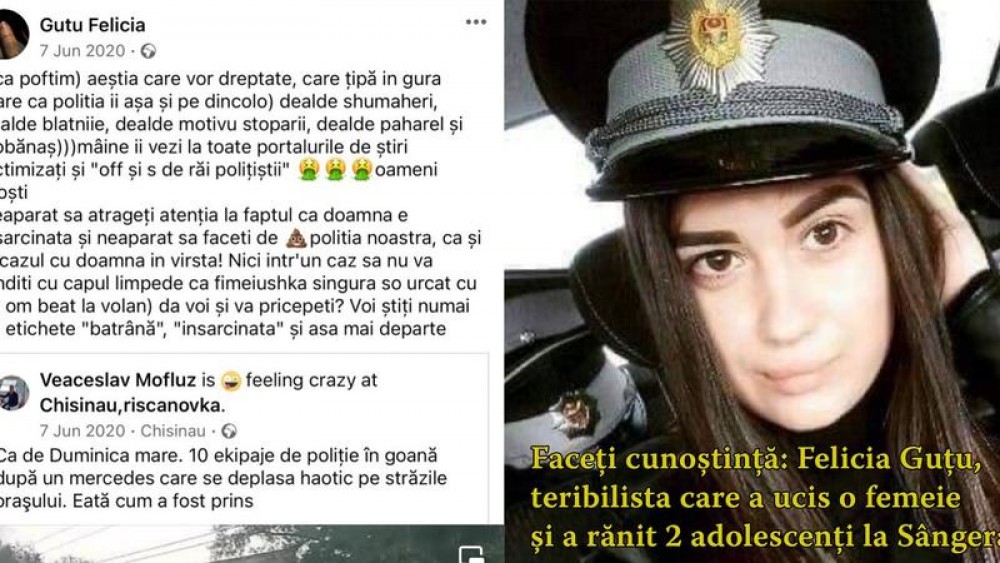 FLASH // Cine este polițista beată, care a omorât o mamă și a rănit doi copii azi noapte la Sîngera