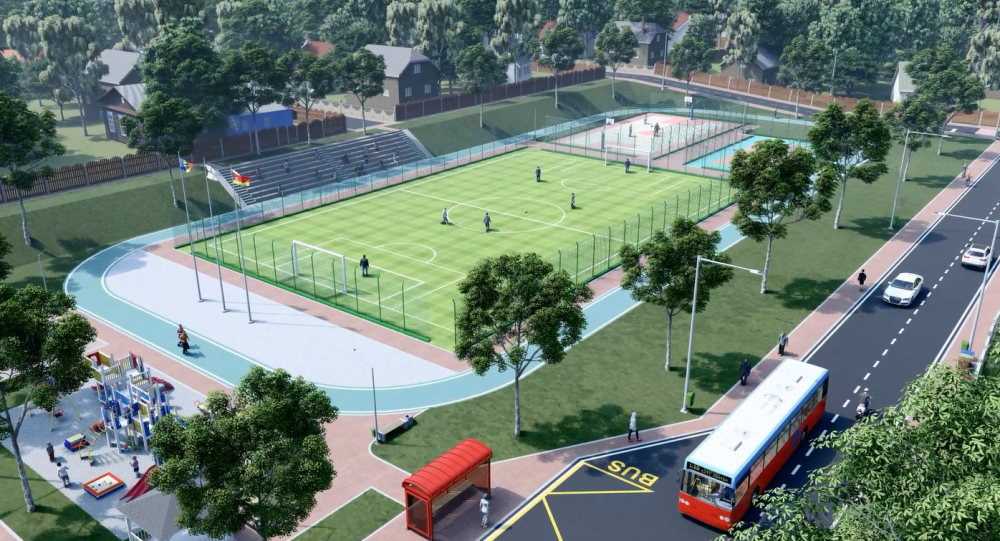 Un nou proiect al echipei lui llan Șor: Un complex sportiv imens va fi construit la Orhei