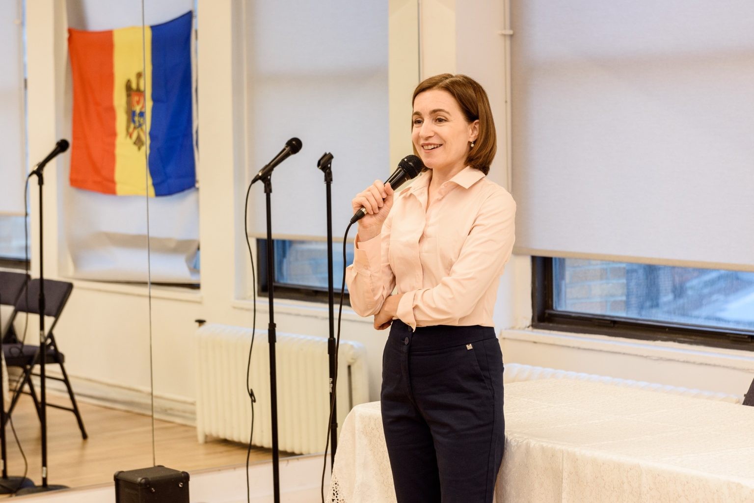 Maia Sandu s-a întâlnit cu cetățenii moldoveni aflați la New York: „Am discutat despre tot ceea ce înseamnă transformarea țării noastre”