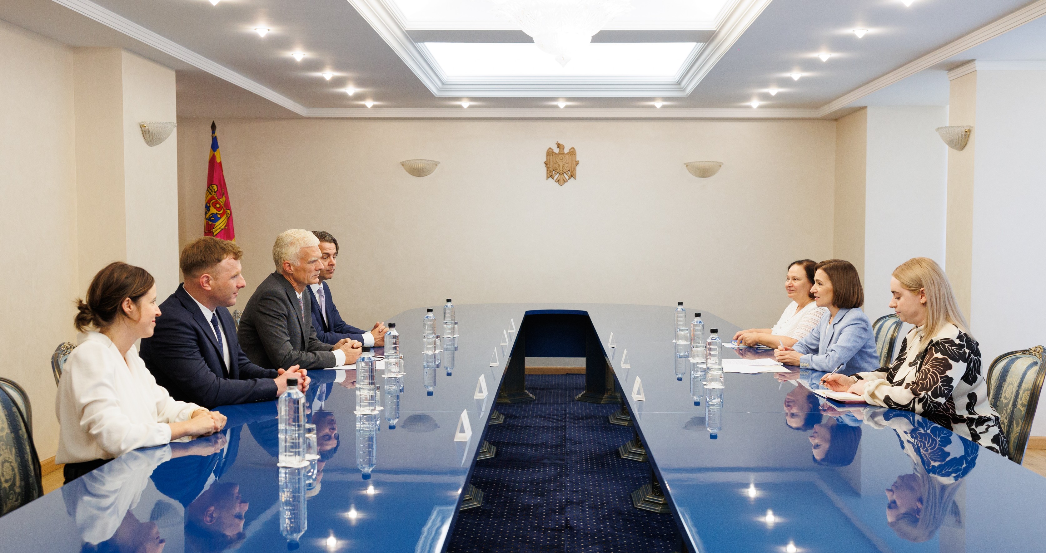 Maia Sandu a avut o întrevedere cu directorul Departamentului pentru Educație și Competențe al OCDE