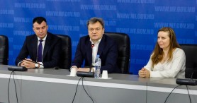 „Am toată încrederea” - Premierul, Dorin Recean l-a prezentat echipei Ministerului Finanțelor pe noul ministru Petru Rotaru