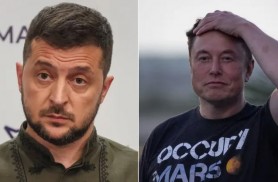 Elon Musk a făcut o postare jignitoare față de Zelenski. Parlamentul ucrainean îl ironizează pe miliardar