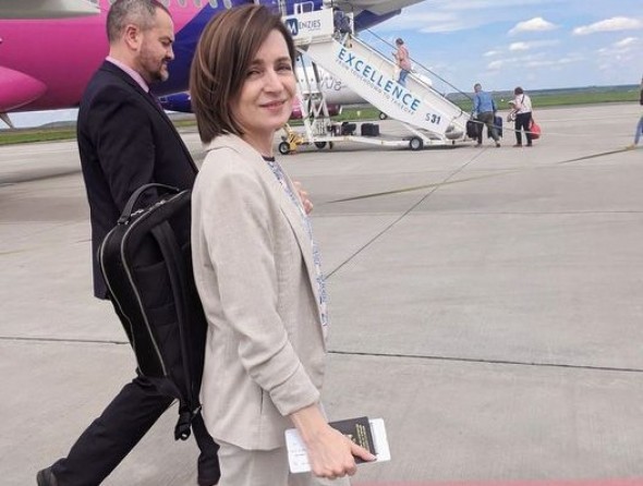 Maia Sandu începe vizita de stat în Portugalia și urmează să participe la summitul Comunității Politice Europene la Granada, Spania