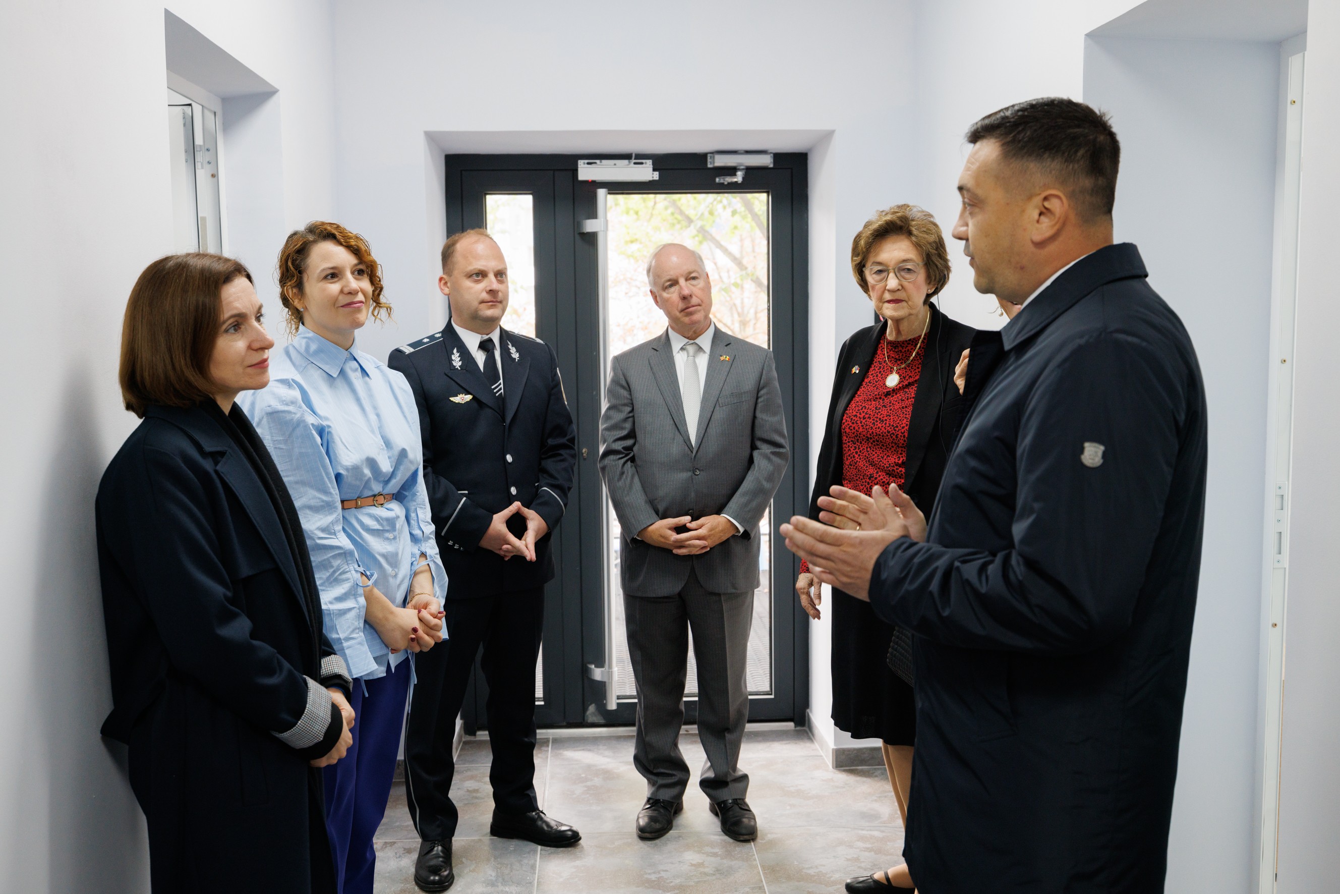 Președintele Republicii Moldova, Maia Sandu a participat la deschiderea Centrului de Justiție Familială al Poliției