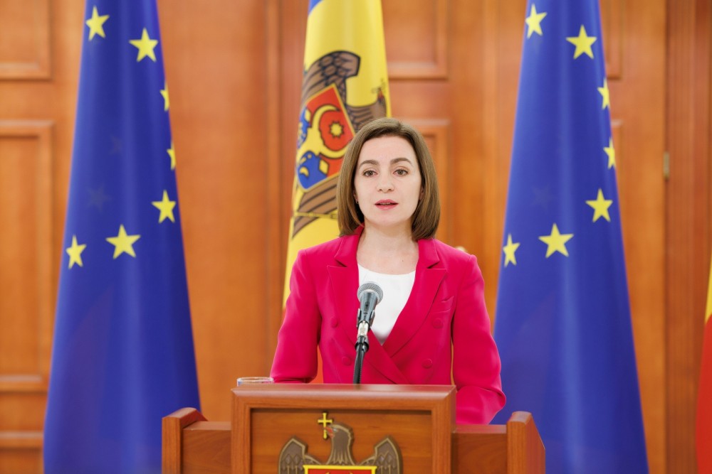 Președintele Maia Sandu: Republica Moldova trebuie să-și poată proteja populația