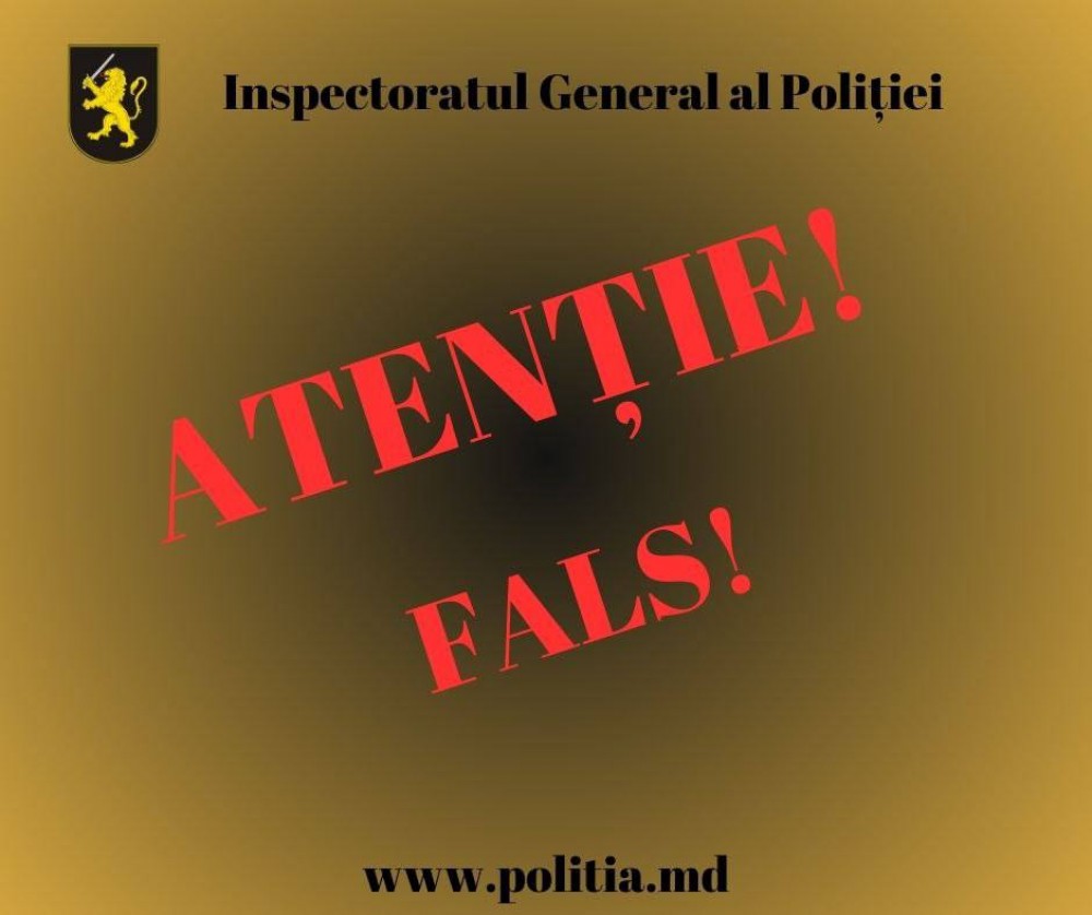 Mesaje false în numele autorităților. Poliția le cere cetățenilor să fie vigilenți
