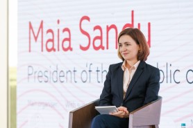 Maia Sandu la „Moldova Women Forum 2023”: Vocea femeilor din R. Moldova este puternică și este auzită