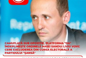 „ȘANSĂ” acuză „Platforma DA” că execută ordinele Maiei Sandu: Denunțul la CEC – este o rușine