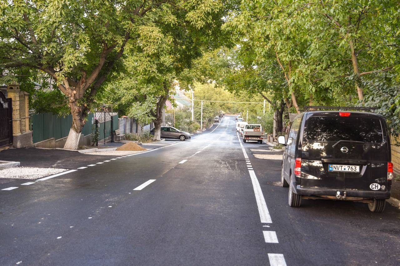 Sectorul Lupoaica din Orhei devine mai modern. Echipa lui Șor a reparat strada Alexei Belski