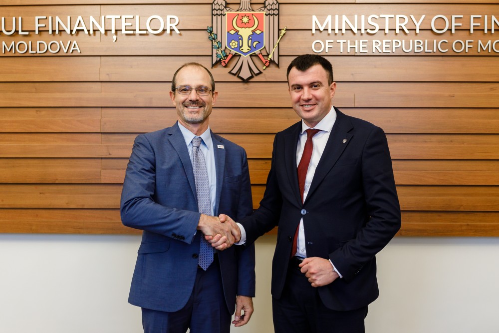 Ministrul Petru Rotaru a avut o întrevedere cu șeful USAID în Moldova, Jeff Bryan