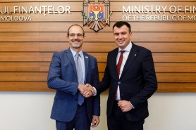 Ministrul Petru Rotaru a avut o întrevedere cu șeful USAID în Moldova, Jeff Bryan