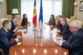Dorin Recean a discutat cu oficialii BERD prioritățile de cooperare
