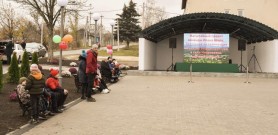 Estradă de vară inaugurată în Nicolaevca de la Florești. Localitatea trece printr-un proces de modernizare și amenajare
