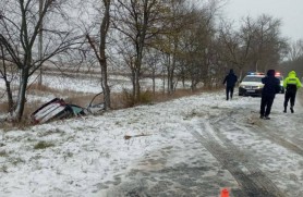FOTO // Accident grav: O persoană a decedat, iar alte două se află la spital