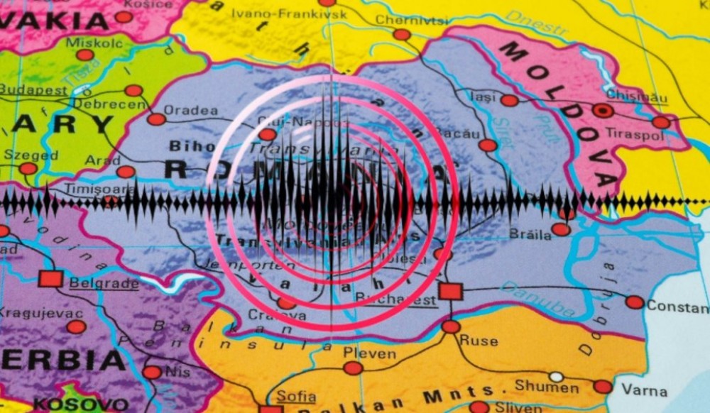 Ultima ORĂ// CUTREMUR cu epicentru aproape de Republica Moldova. Ce magnitudine a avut