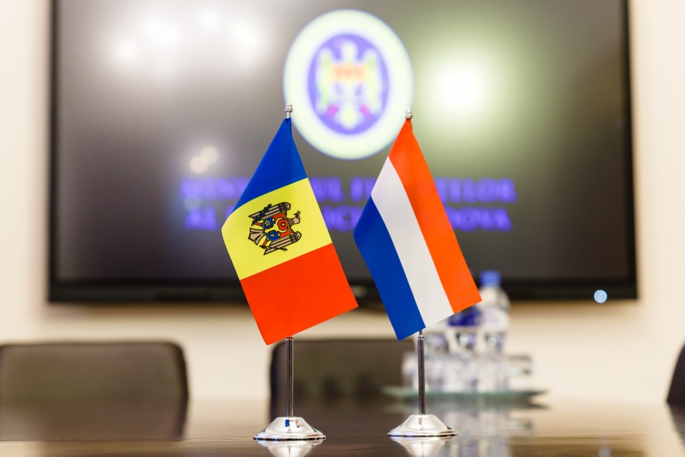Cooperarea moldo-olandeză discutată la întrevederea ministrului Finanțelor cu ambasadorul Olandei, Fred Duijn