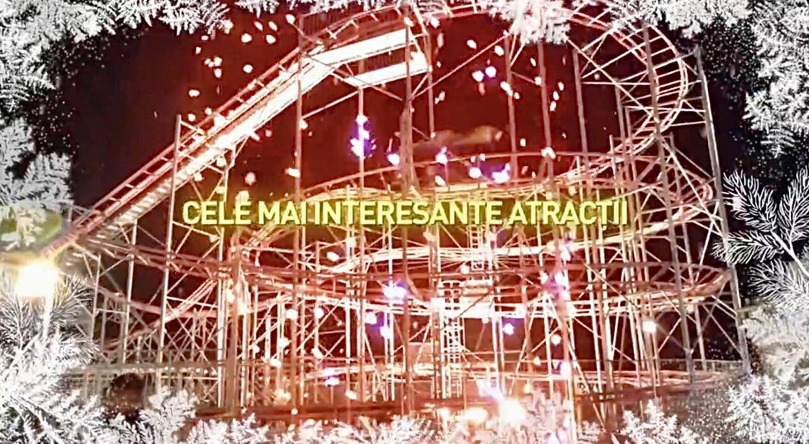 FOTO // Sărbătorile și vacanța de iarnă, absolut gratuit. Cel mai mare parc de distracții din țară, OrheiLand, își deschide porțile