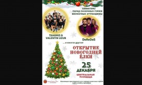 Taraclia îmbracă straie de sărbătoare. Inaugurarea pomului de Crăciun va avea loc cu animatori și un concert grandios