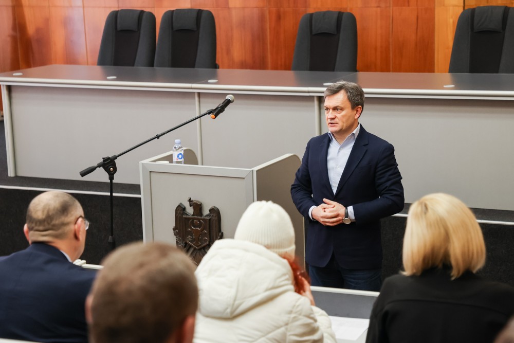 Dorin Recean, la Bălți: „Trebuie să construim Europa la noi acasă, prin efort comun”