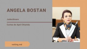 Comisia Pre-Vetting a încheiat evaluarea reluată a judecătoarei Angela Bostan. Ce decizie a luat