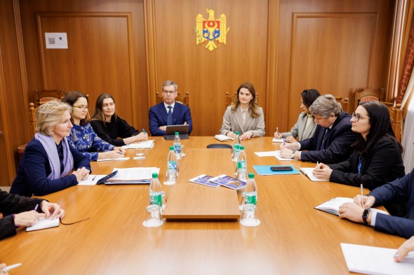 Cristina Gherasimov a avut o întrevedere cu reprezentanții Comisiei Europene