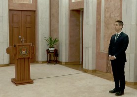 Ceremonia de investire în funcție a noului Ministru Afacerilor Externe și Integrării Europene. Cine este Mihai Popșoi