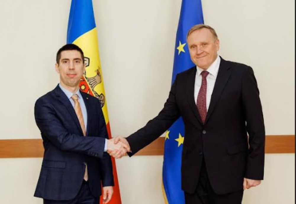 Mihai Popșoi a avut o întrevedere cu ambasadorul Ucrainei, Marko Shevchenko