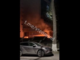 Incendiul de la Centrul de informare NATO din Chișinău, declanșat intenționat. Ce spune poliția