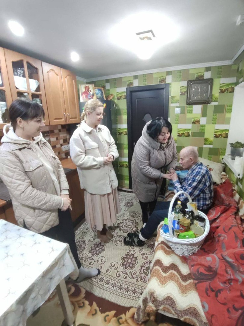 Echipa lui Șor, pe 23 februarie, au vizitat veteranii celui de-al II-lea Război Mondial