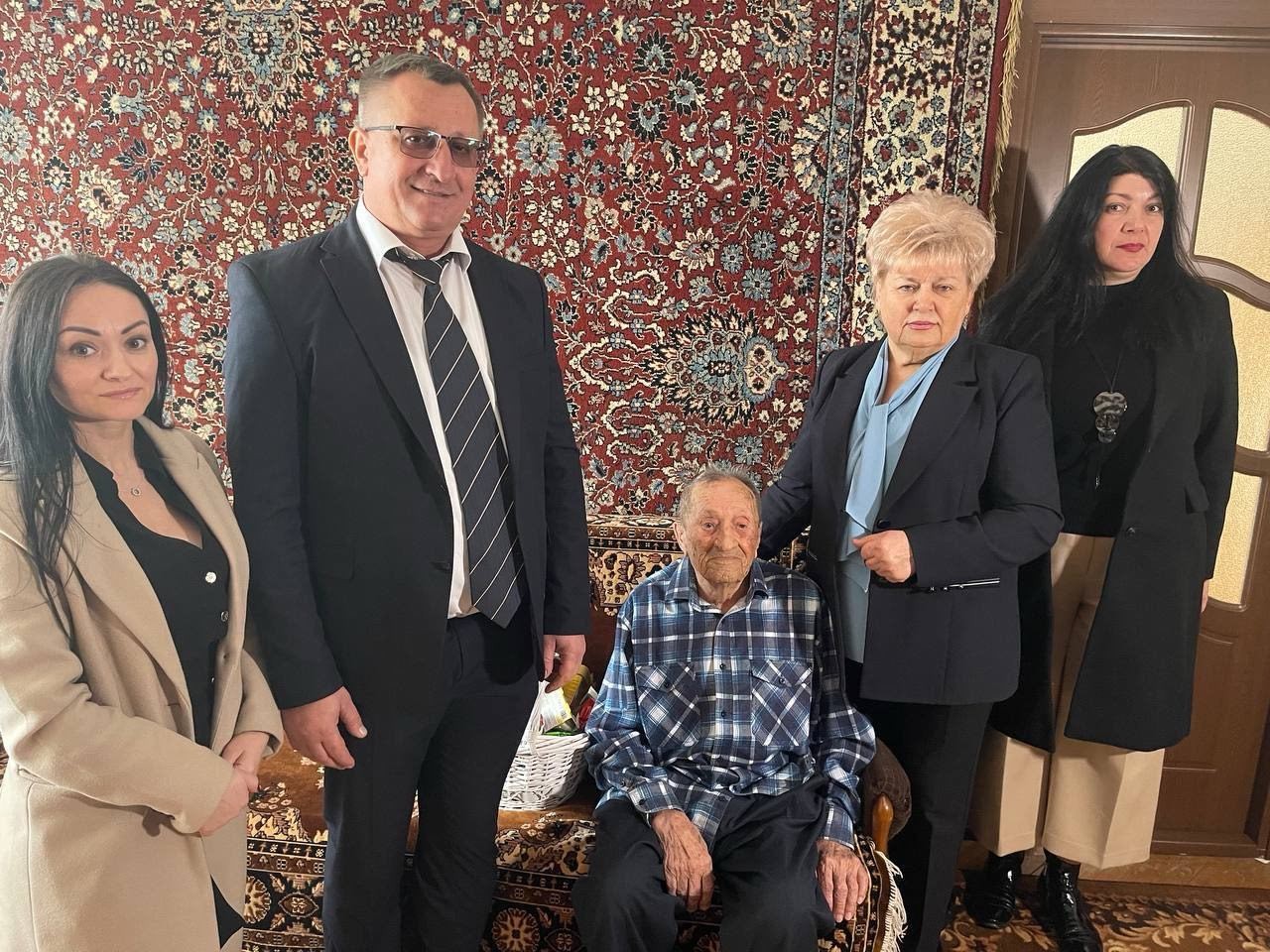 Echipa lui Șor, pe 23 februarie, au vizitat veteranii celui de-al II-lea Război Mondial