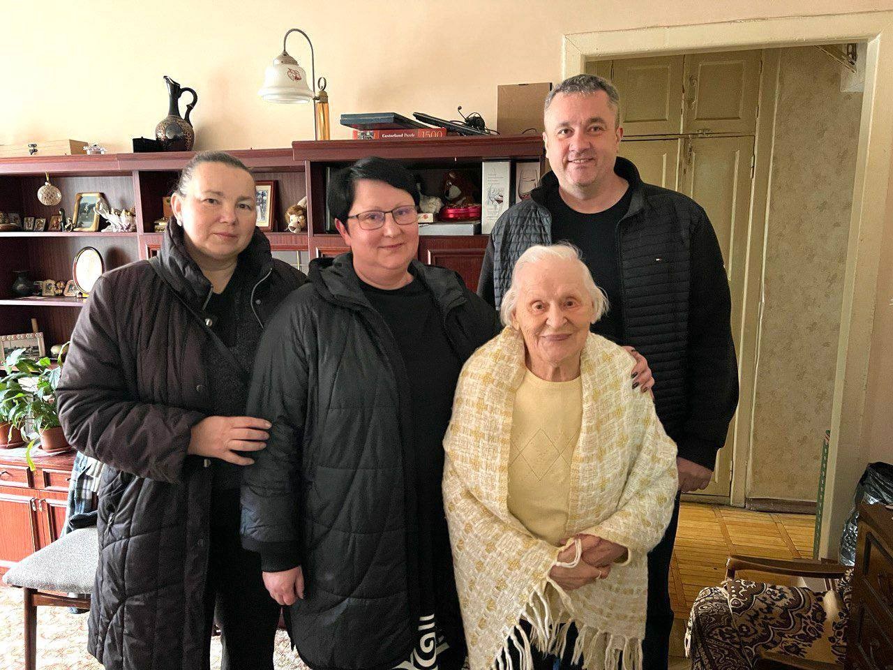 Echipa lui Șor, pe 23 februarie, au vizitat veteranii celui de-al II-lea Război Mondial