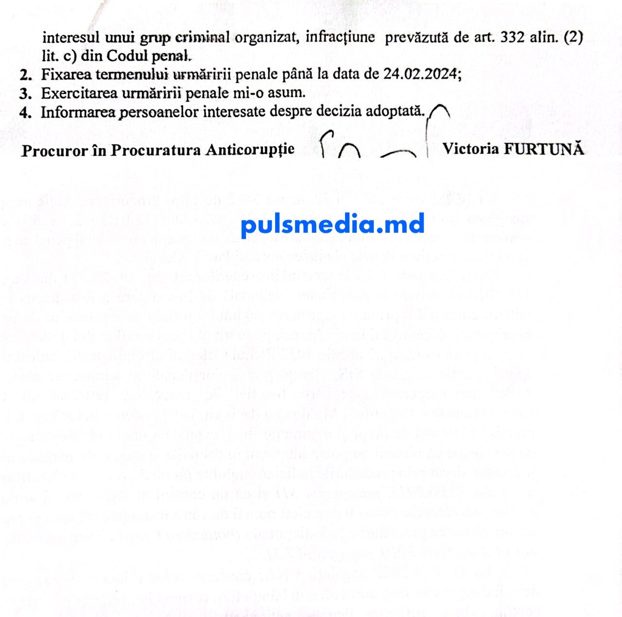 PRESA // (DOC) Unde a dispărut alin. 2 ,,grup criminal organizat”? Ordonanța privind începerea urmăririi penale în baza plângerii depuse de Alexei Paniș