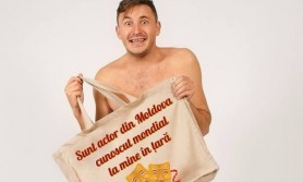 FOTO // Emilian Crețu, fără haine. Ce mesaj a transmis