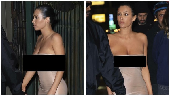 FOTO // Bianca Censori, soția lui Kanye West, șochează cu o nouă apariție