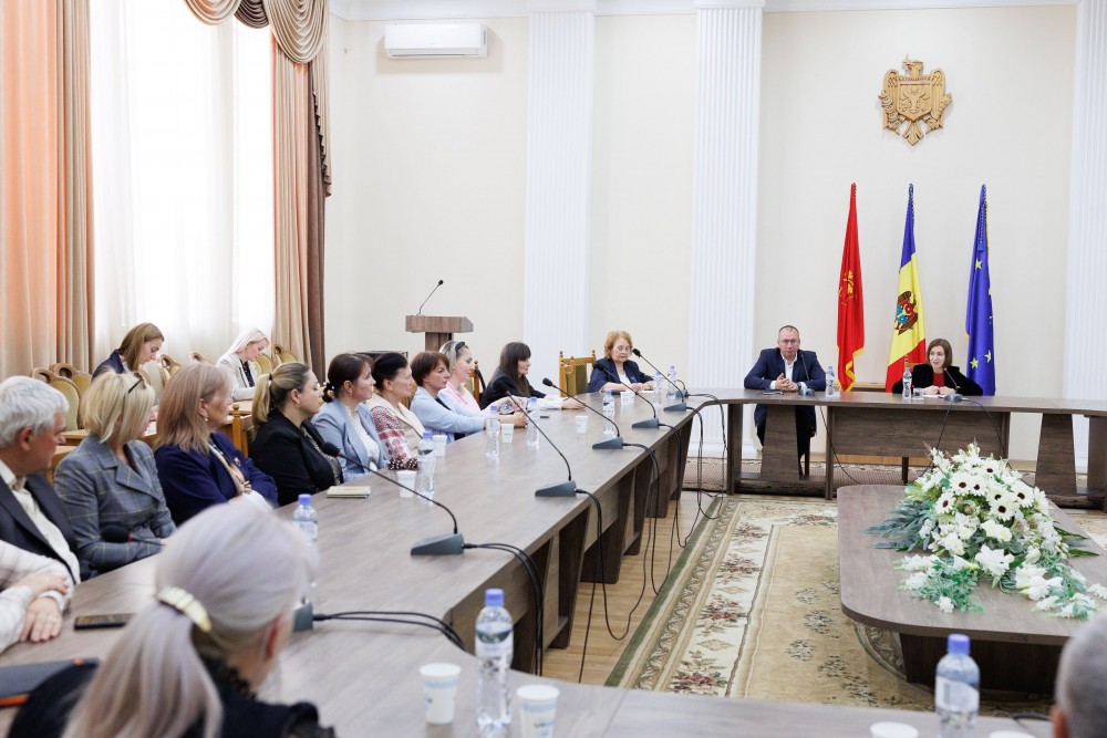 Maia Sandu s-a întâlnit, la Hâncești, cu mai mulți antreprenori locali